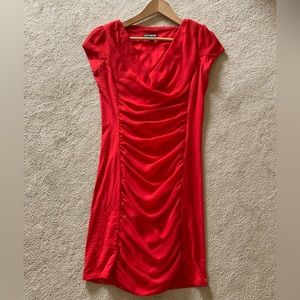 Express mini red dress